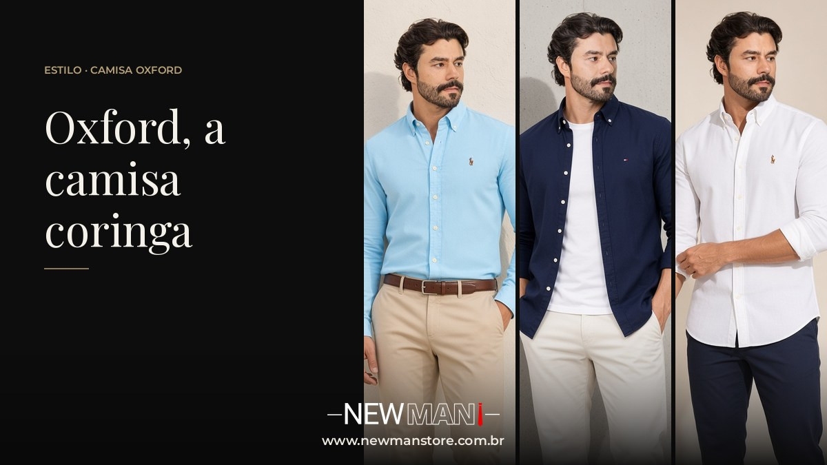 Camisa oxford masculina: o que é, como usar e por que ela é coringa